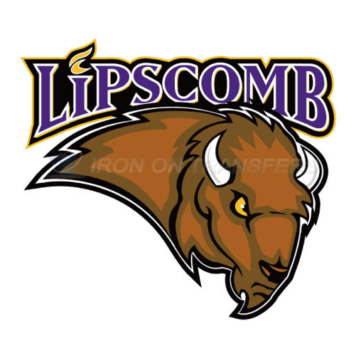 Lipscomb Bisons Iron-on Stickers (Heat Transfers)NO.4794